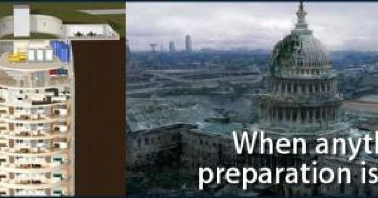 Apartamentos para sobreviver ao Apocalipse por 2,4 milhões (fotos) 