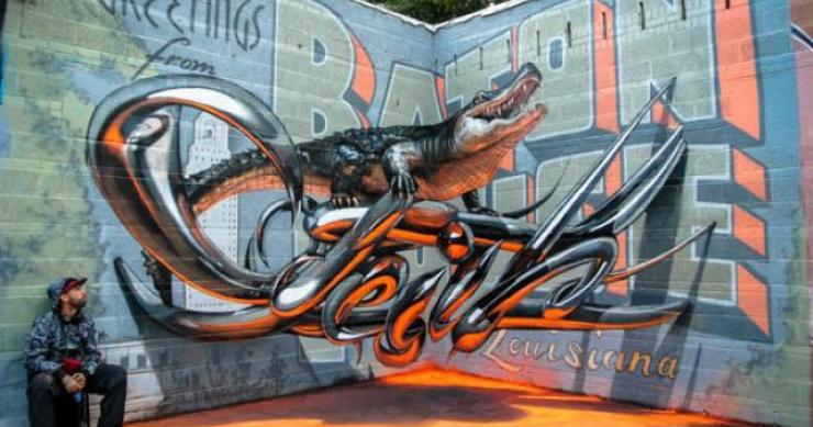 Arte urbana: Odeith, o português que transforma paredes em murais 3D (fotos) 