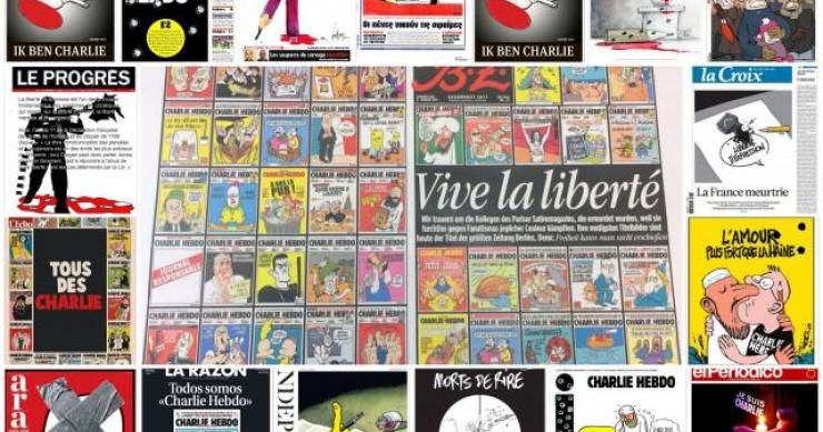 A tragédia do semanário Charlie Hebdo em 17 capas-homenagem da imprensa mundial (fotos)