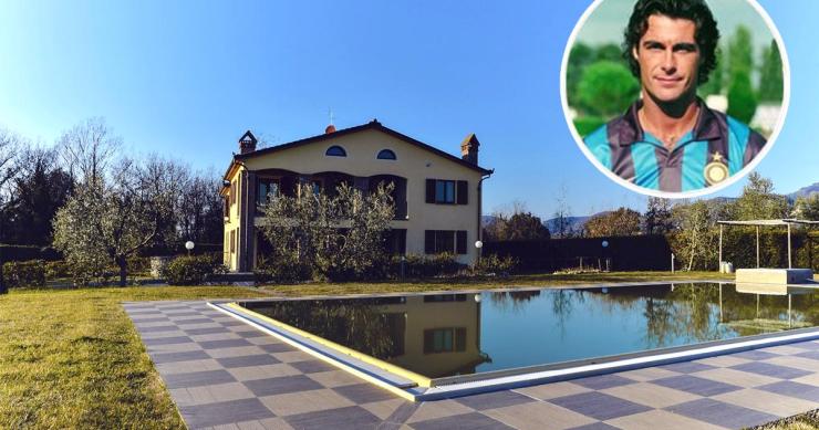 Ex-futebolista italiano do Inter de Milão Fabio Galante vende no idealista a sua casa na Toscânia