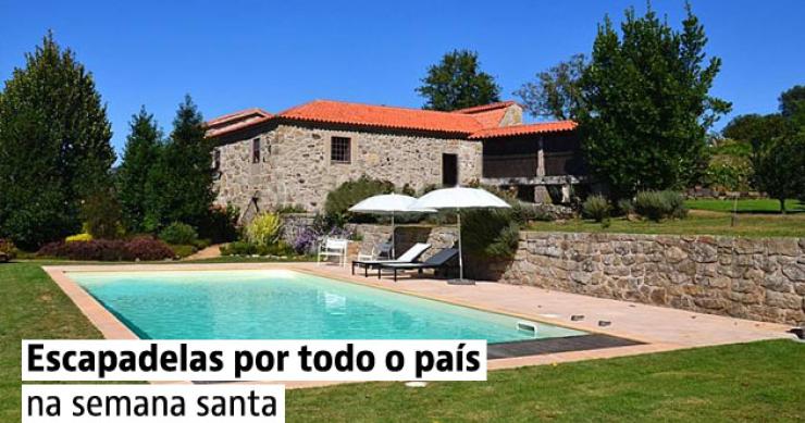 Última hora: 12 casas para passar a Páscoa