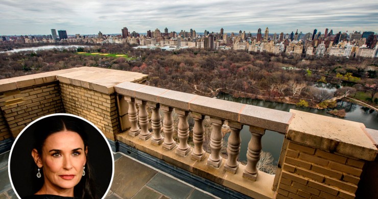 Demi Moore vende penthouse de luxo em Nova Iorque por 70 milhões (fotos) 