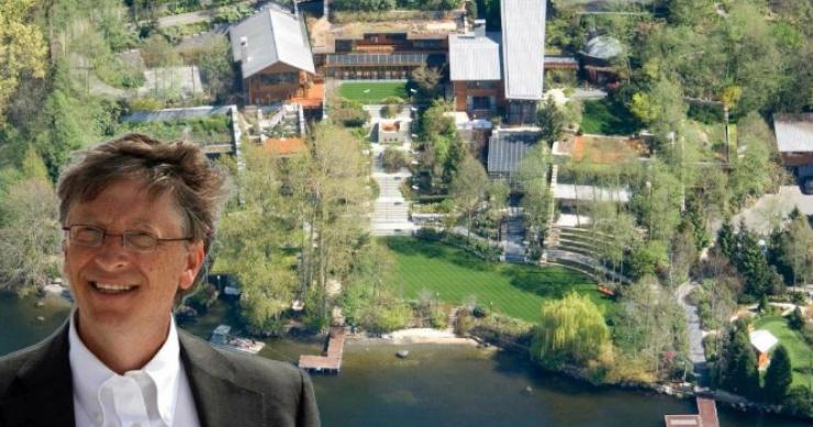 Este é o património imobiliário de Bill Gates