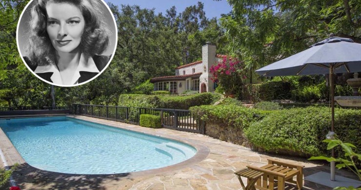 A antiga casa da mítica atriz Katharine Hepburn em Los Angeles está à venda