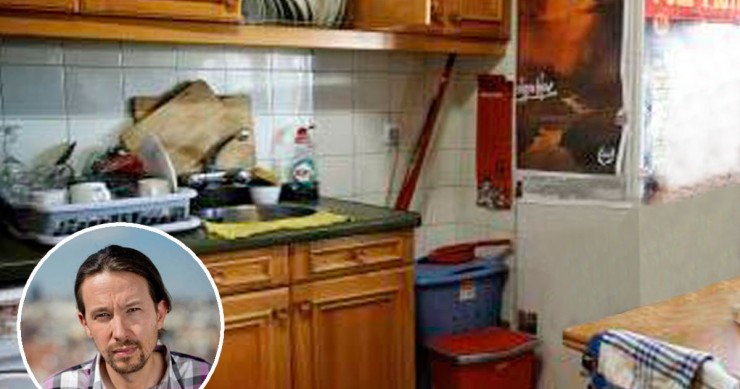 Assim é a casa do líder do partido espanhol Podemos em Madrid