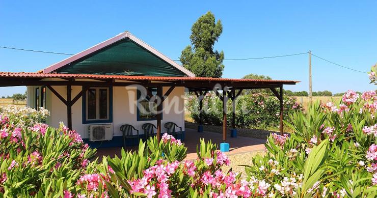 Casas de fim de semana: Dormir num bungalow rodeado de natureza no Alentejo