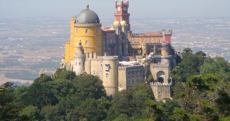 Palácio da Pena, em Sintra. Palácio da Pena, em Sintra.