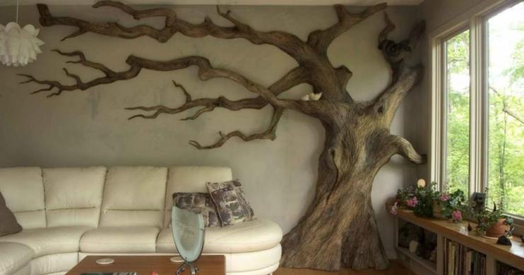 Ideias de decoração: Como ter uma casa “selvagem” com a ajuda de árvores 