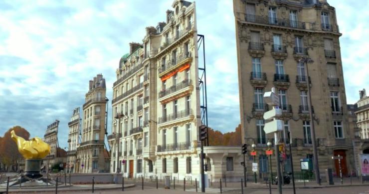Paris não existe, é um enorme cenário de cinema