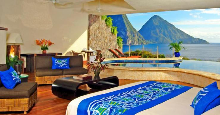 Jade Mountain: Um santuário para os amantes da natureza, da tranquilidade e do luxo 