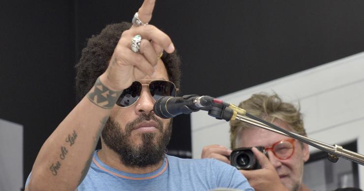 Lenny Kravitz, o cantor que também é designer de interiores