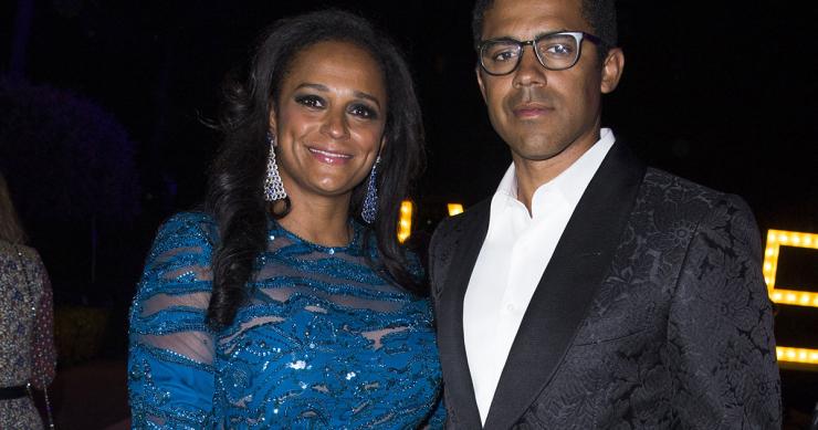 A empresária angolana Isabel dos Santos com o marido Sindika Dokolo A empresária angolana Isabel dos Santos com o marido Sindika Dokolo