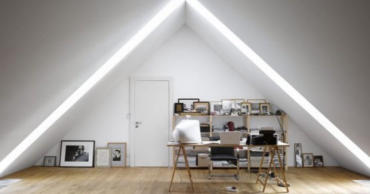 A magia de viver numa casa com águas-furtadas 