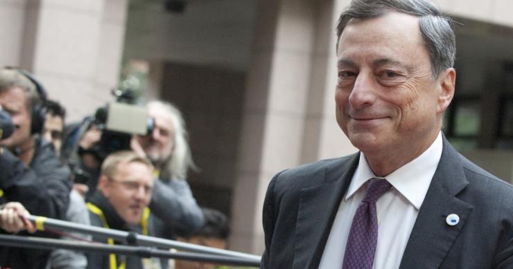 Mario Draghi, presidente do BCE. Mario Draghi, presidente do BCE.