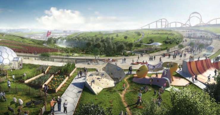 Europacity começa a ser construído em 2019 (Foto: Dinheiro Vivo).