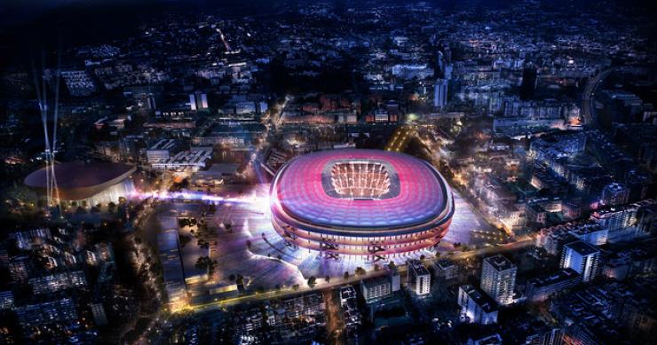 Assim será o novo estádio do Barcelona, que vai custar 600 milhões de euros 