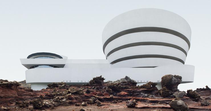 E se os monumentos mais icónicos de Manhattan estivessem “no meio do nada”?
