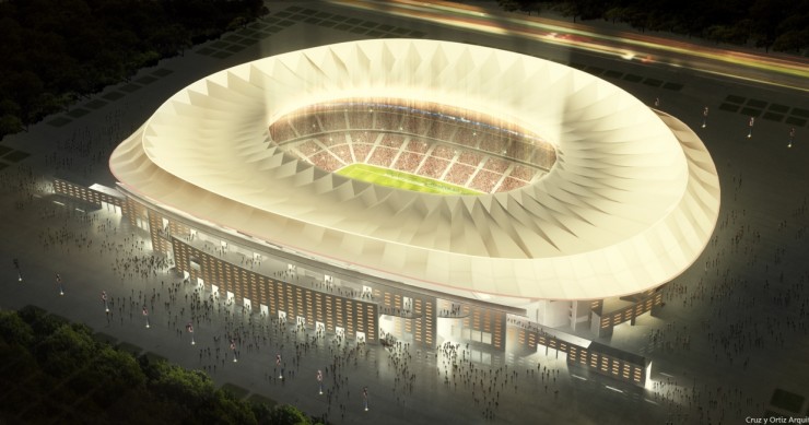 Assim será o novo estádio do Atlético de Madrid 