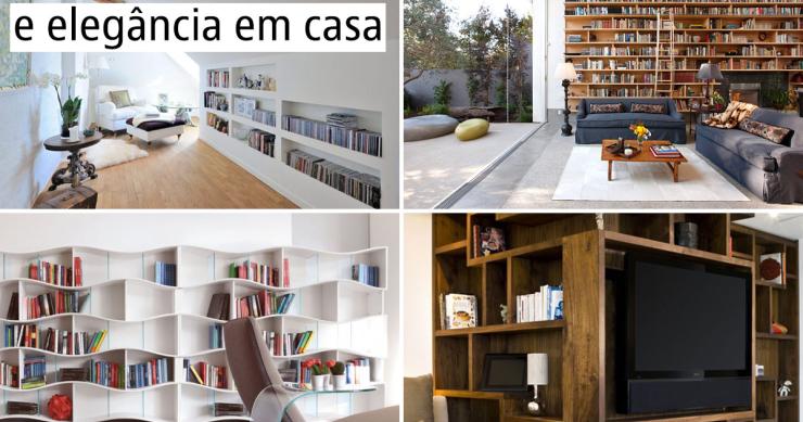 Ideias de decoração: A importância de ter uma boa estante 