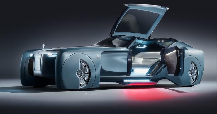 Andar num carro (Rolls-Royce) sem condutor? Sim, dentro de 25 anos