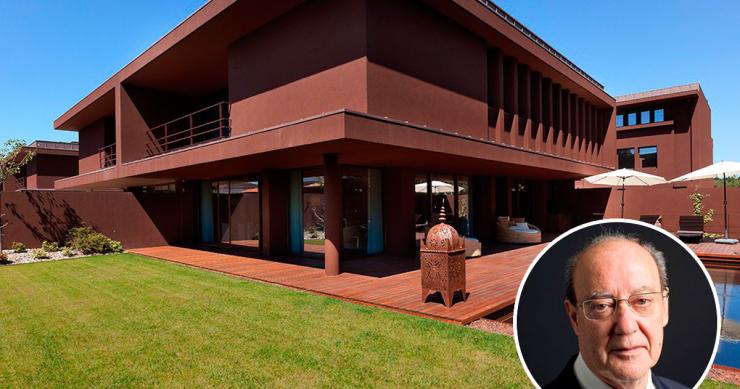 Casa de luxo de Pinto da Costa arrestada por dívida