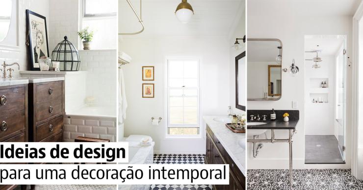 Como reformar uma casa de banho com um estilo que não passe de moda