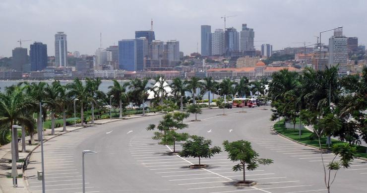 Vista panorâmica de Luanda, capital angolana. Vista panorâmica de Luanda, capital angolana.