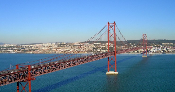 Ver Lisboa desde a Ponte 25 de Abril por sete euros