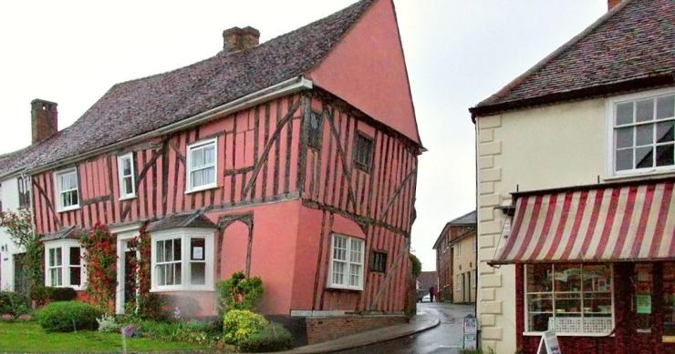 O perigoso encanto de Lavenham, a localidade das “casas tortas”