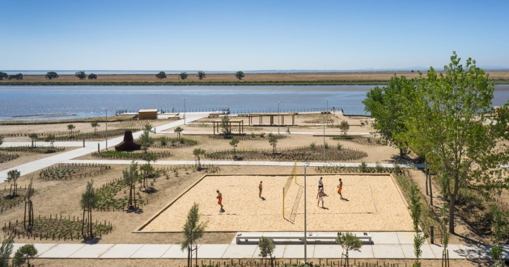 Parque junto ao Estuário do Tejo ganha prémio internacional de paisagismo