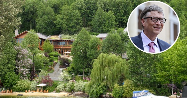 Assim é a casa em Washington do homem mais rico do mundo, Bill Gates