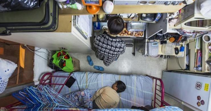 Há minicozinhas mais pequenas do que a tua.... assim se aproveita o espaço