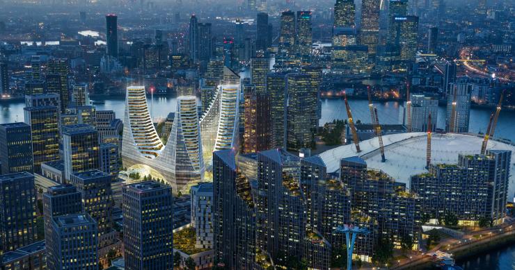 “Peninsula Place”: o megaprojeto de Calatrava em Londres que custará mais de mil milhões