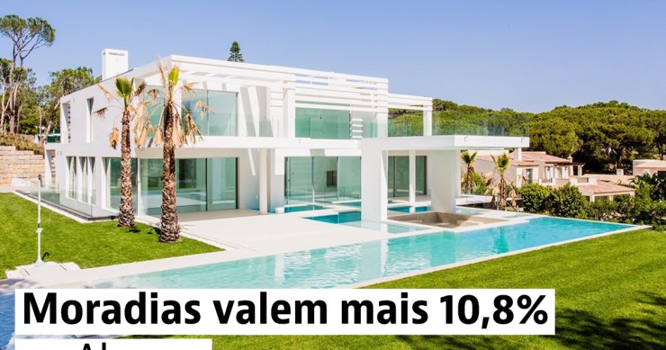 Avaliação bancária da habitação continua a subir