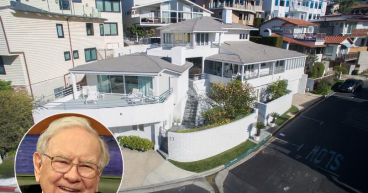 Assim é a casa de férias de Buffett em Laguna Beach. Custa 10,3 milhões de euros 