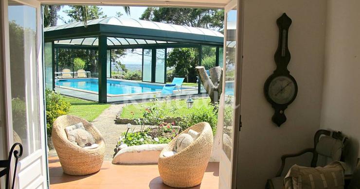 Casas de fim de semana: Desfrutar de uma quinta na serra com piscina e... perto da praia
