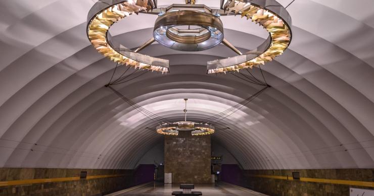 Estas são algumas das espetaculares estações de metro da Rússia