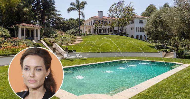 Casa de solteira de Angelina Jolie é a antiga mansão de um dos pais de Hollywood 