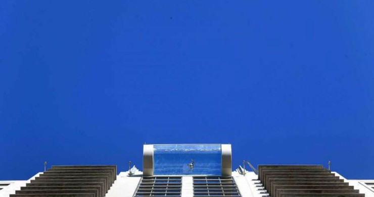 O edifício mais luxuoso do Texas tem uma espetacular piscina de vidro no 40º andar
