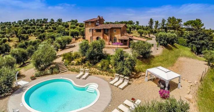 Casas de sonho: Os segredos de uma encantadora “villa” na Toscana rodeada de oliveiras