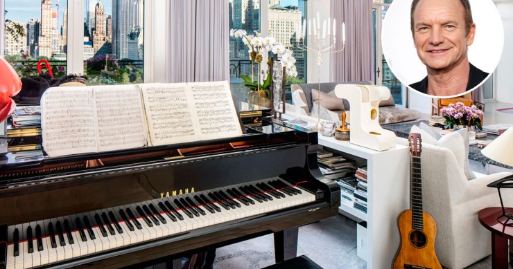 Sting vende a sua penthouse de Manhattan por 50 milhões de euros