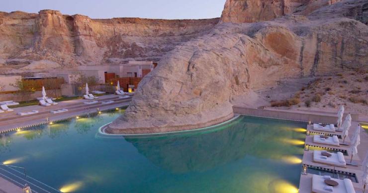 Amangiri: Esta espetacular piscina é uma boa razão para te perderes no deserto 