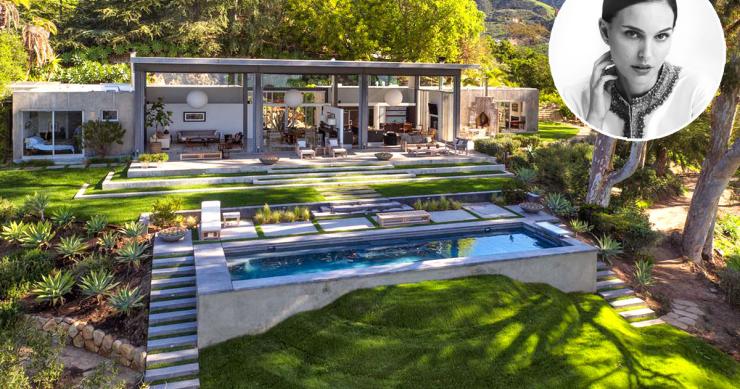 Natalie Portman pagou 5,8 milhões de euros por esta espetacular casa na Califórnia 