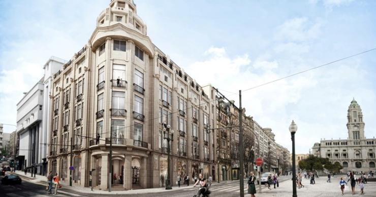 Estão a nascer 23 casas de luxo na antiga sede do jornal O Comércio do Porto