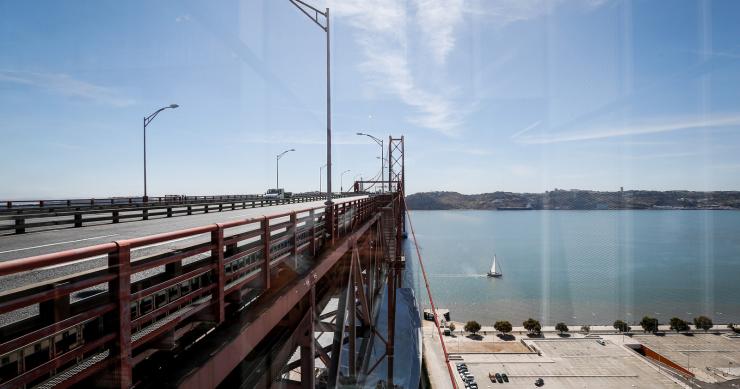 Lisboa tem a partir de hoje um novo miradouro, na Ponte 25 de Abril 