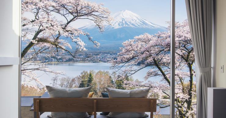 Hoshninoya Fuji: a fusão do minimalismo e do glamour num cenário idílico
