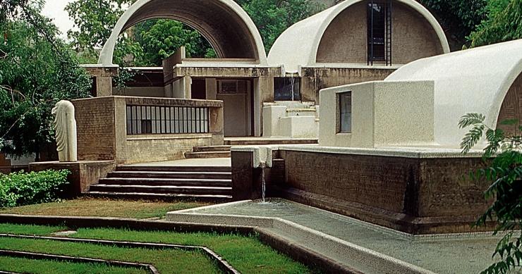 Sangath, o estúdio de arquitetura de Doshi