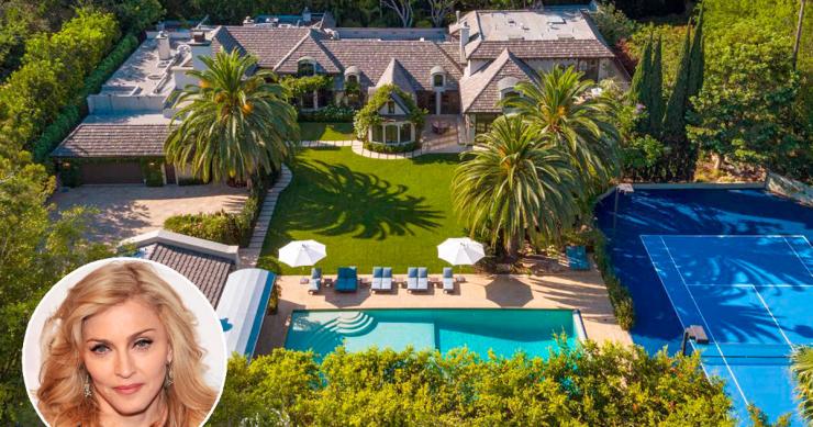 A mansão onde Madonna viveu em Beverly Hills está à venda por 30 milhões