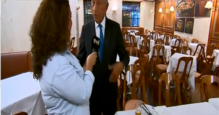 Pastelaria Suíça teve cliente especial no dia em que fechou de vez: Marcelo foi lá jantar
