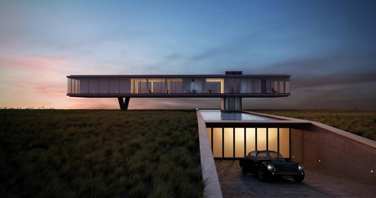 Uma casa sustentável e “fora da caixa” que abraça a natureza em todo o seu esplendor